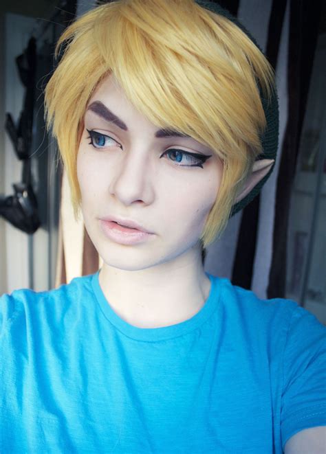 link makeup|How to Do the makeup for a female Link from Zelda costume.